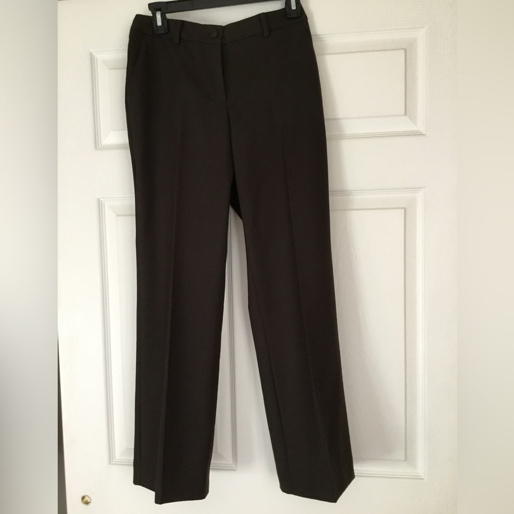 Brown wool flannel pants